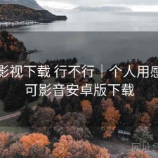 可可影视下载 行不行｜个人用感，可可影音安卓版下载