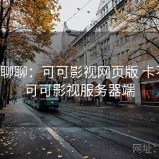 随便聊聊：可可影视网页版 卡不卡，可可影视服务器端