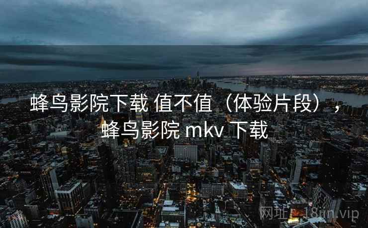 蜂鸟影院下载 值不值（体验片段），蜂鸟影院 mkv 下载  第1张