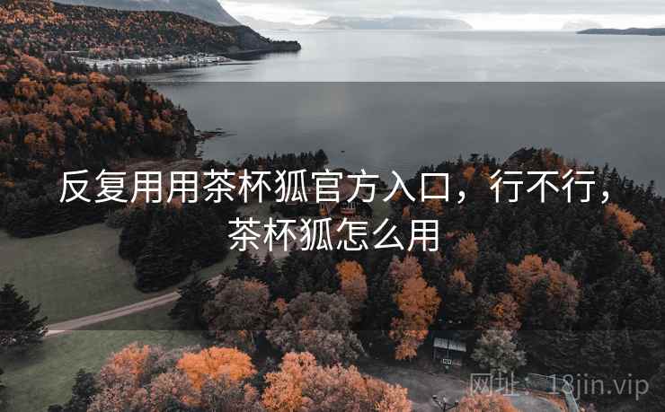 反复用用茶杯狐官方入口,行不行,茶杯狐怎么用 第2张 反复用用茶杯狐官方入口,行不行,茶杯狐怎么用 第2张
